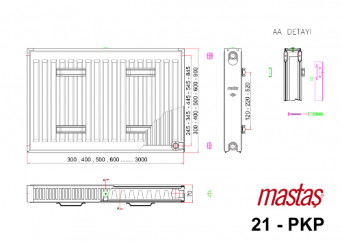  VİGO Electric Heater, VİGO Panel Radiator, VİGO Decorative Radiator-RADIATOR TYPES