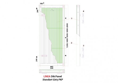  VİGO Electric Heater, VİGO Panel Radiator, VİGO Decorative Radiator-Linea Decorative Radiators